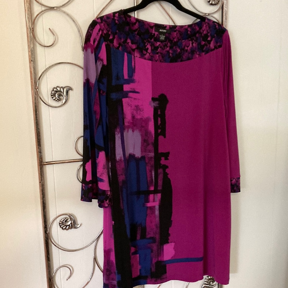 Alfani Bold Pink Dress